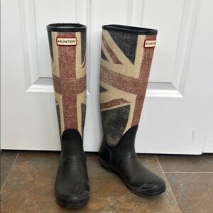 Hunter Union Jack Rain Boots